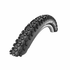 Schwalbe Black Jack 26 Zoll Drahtreifen - Schwarz - Hochwertiger Fahrradreifen für Alltag und Freizeit