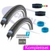 Schwalbe Marathon Plus Reifen-Komplettsets 20 Zoll (47-406) - Pannenschutz Fahrradreifen für Kinder- & Jugendfahrräder