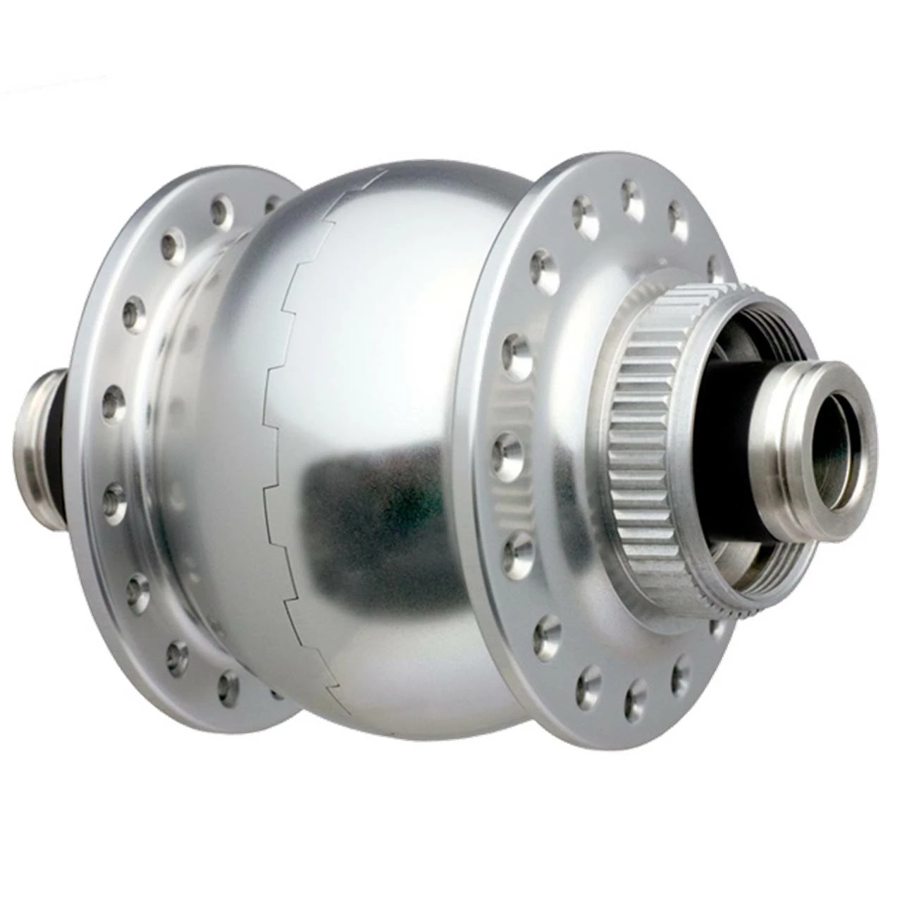 SON Delux 12 Nabendynamo Disc Centerlock Steckachse Silbern Eloxiert - Hochwertiger Nabendynamo für zuverlässige Beleuchtung 1 SON Delux 12 Nabendynamo Disc Centerlock Steckachse Silbern Eloxiert - Hochwertiger Nabendynamo für zuverlässige Beleuchtung