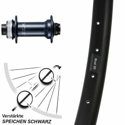 Ryde Rival 30 Vorderrad 29 Zoll Shimano SLX HB-M7110 Boost - Hochwertiges E-Bike Vorderrad