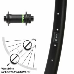 Ryde Rival 30 Formula CL-811 Syncros Vorderrad 29 Zoll - Hochwertiges E-Bike Vorderrad
