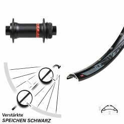 27,5+ Zoll Vorderrad mit Rodi TRYP35 Laufradsatz & Formula CL-811 Bremse - Boost Syncros - Für E-Bike