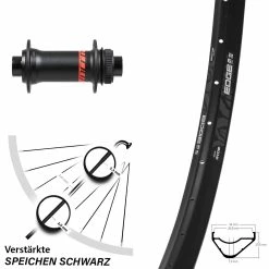 29 Zoll Ryde Edge M30 Vorderrad Steckachse 15/110 mm Formula CL-811 Boost Syncros - Für E-Bike/Vorderräder