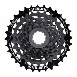 Shimano Zahnkranz Kassette 7-fach CS-HG200 - Hochwertige 7-Gang Kassette für Fahrräder
