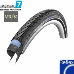Schwalbe Marathon Plus 20 Zoll Fahrradreifen - Drahtreifen mit Pannenschutz