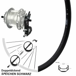 Rohloff Hinterrad Ryde Andra 40 Disc Speedhub TS DB OEM2 28 Zoll - Für E-Bike